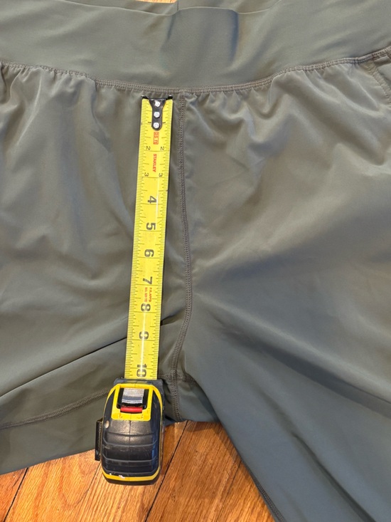 90 Degree By Reflex Olive Athletic Joggers with Elastic Cuffs - Picture 5 of 9